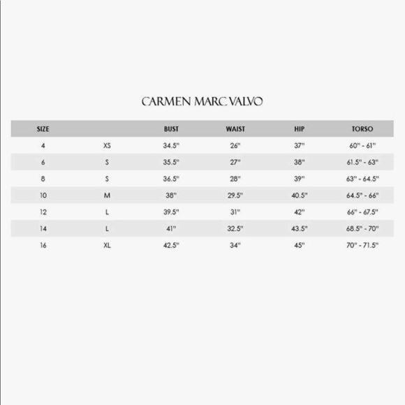 Carmen Marc Valvo One Piece Palermo Waters V-Neck Swimsuit Size 6 NWT - Picture 11 of 12